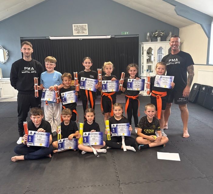 HOLYHEAD KIDS KICKBOXING GETS KIDS PUMPED UP AND READY FOR ANYTHING!